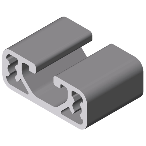 BT-M0120300 פרופיל אלומיניום מודולרי