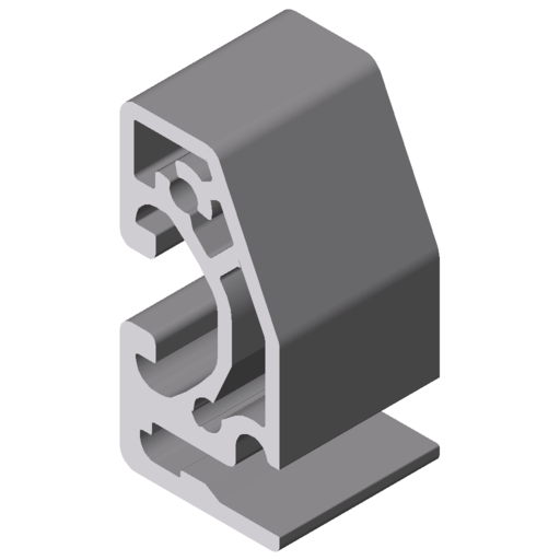 BT-M0200404 פרופיל אלומיניום מודולרי