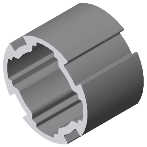BT-M0300000 פרופיל אלומיניום מודולרי