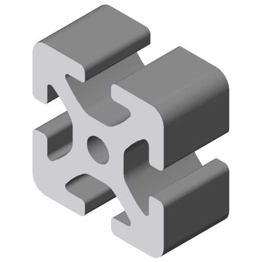 BT-M040040E פרופיל אלומיניום מודולרי