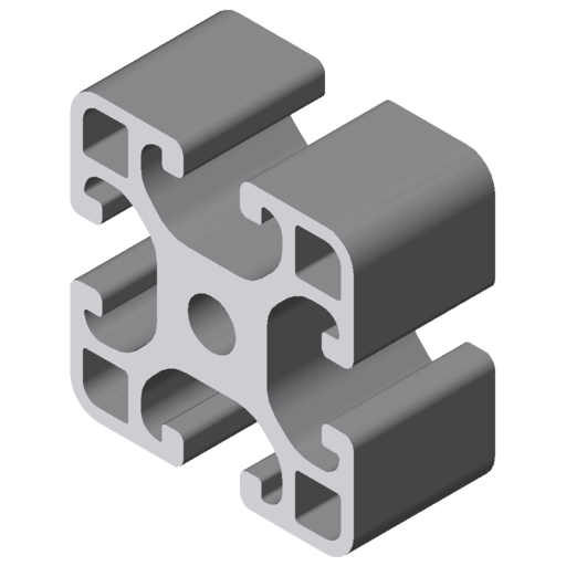 BT-M040040F פרופיל אלומיניום מודולרי