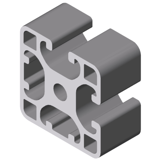 BT-M040040H פרופיל אלומיניום מודולרי
